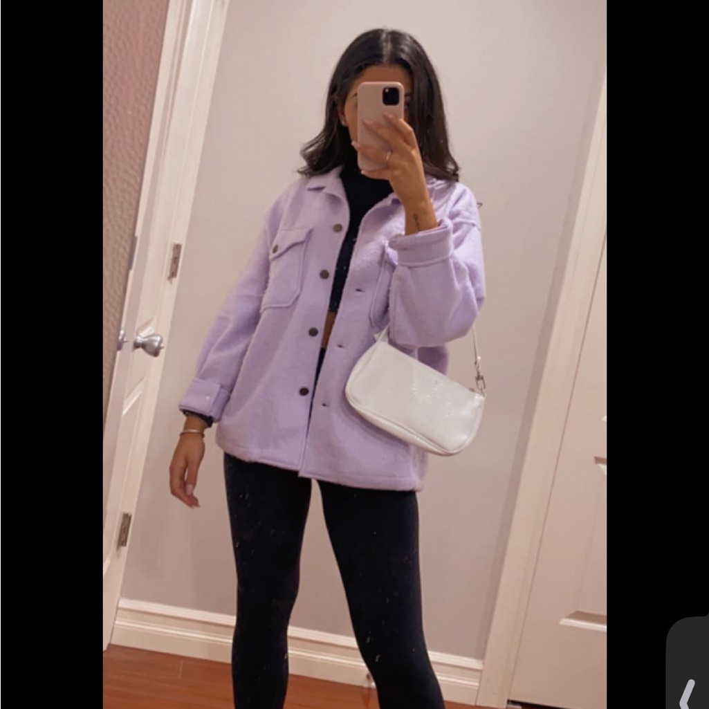 Lilac Shacket